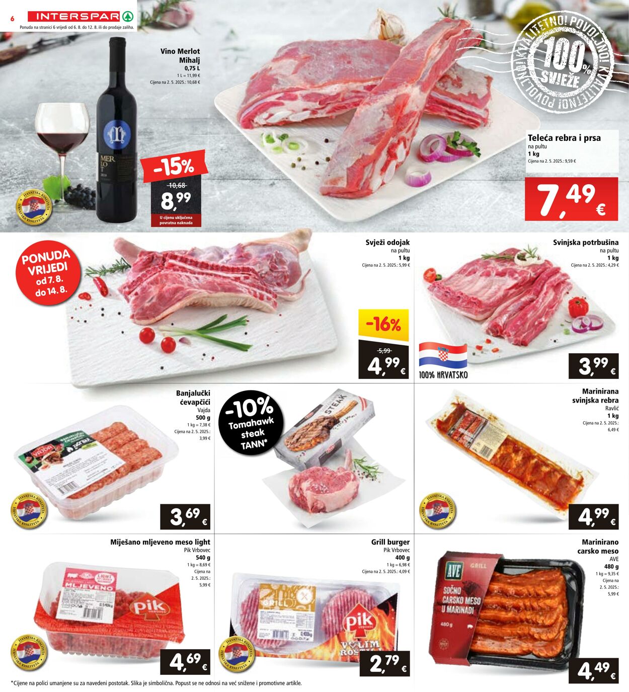 Katalog Spar 06.08.2025 - 12.08.2025