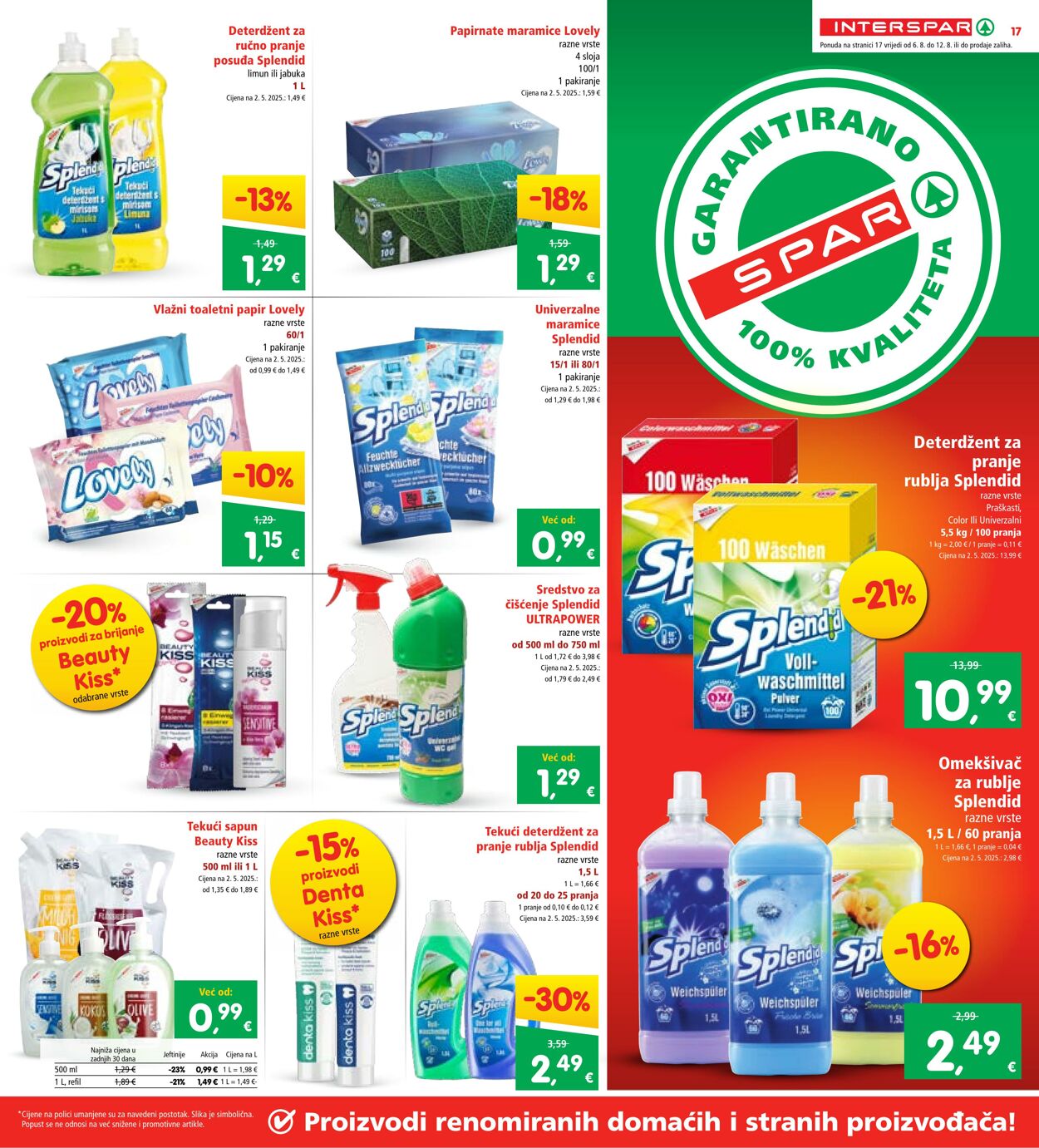 Katalog Spar 06.08.2025 - 12.08.2025