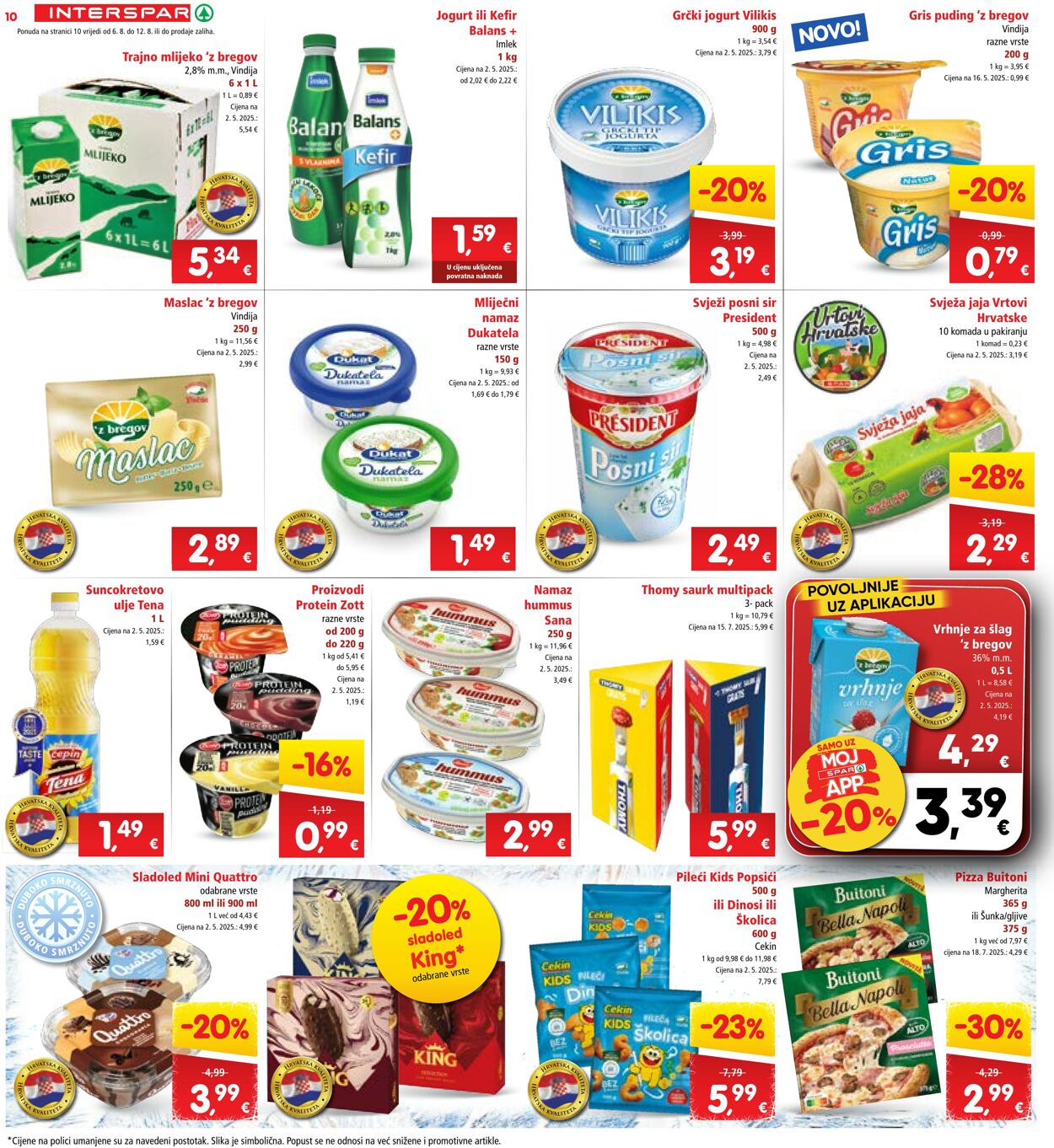 Katalog Spar 06.08.2025 - 12.08.2025