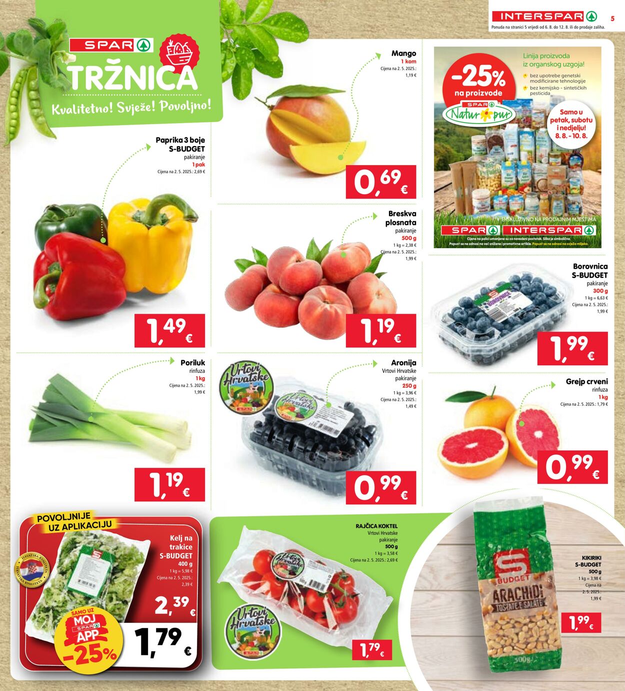 Katalog Spar 06.08.2025 - 12.08.2025