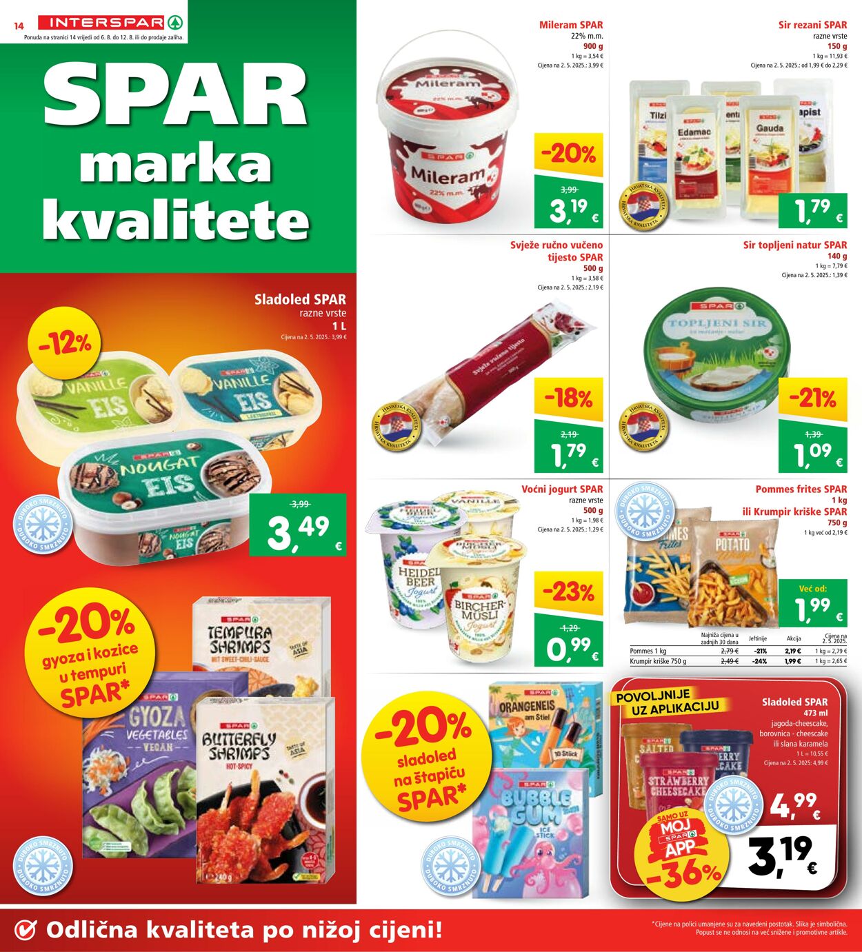 Katalog Spar 06.08.2025 - 12.08.2025