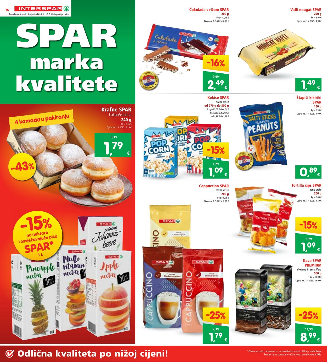 Katalog Spar 06.08.2025 - 12.08.2025