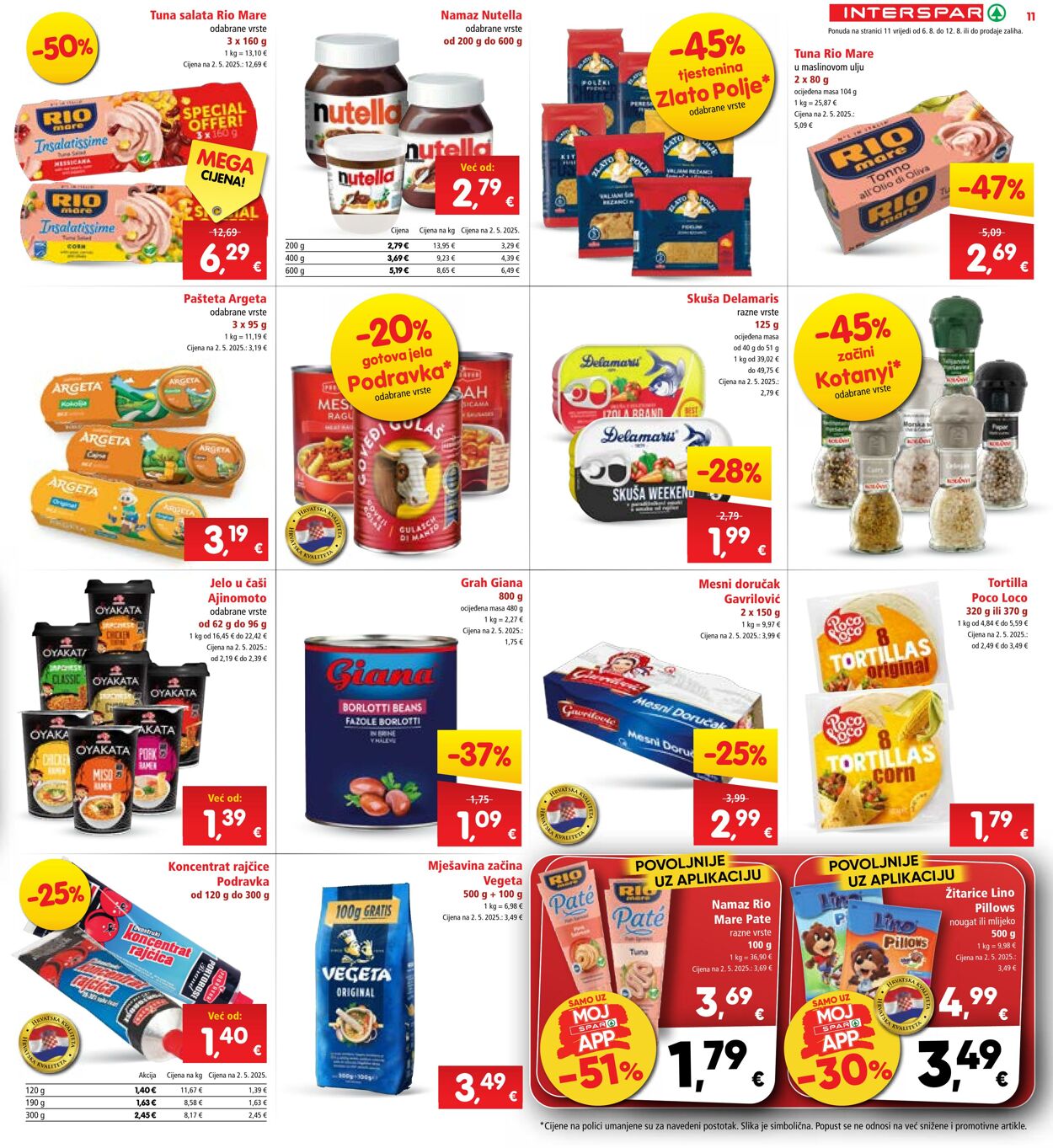 Katalog Spar 06.08.2025 - 12.08.2025