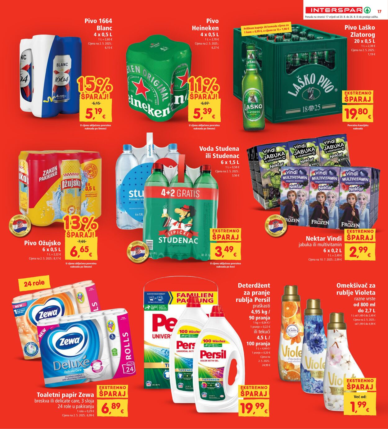 Katalog Spar 20.08.2025 - 26.08.2025