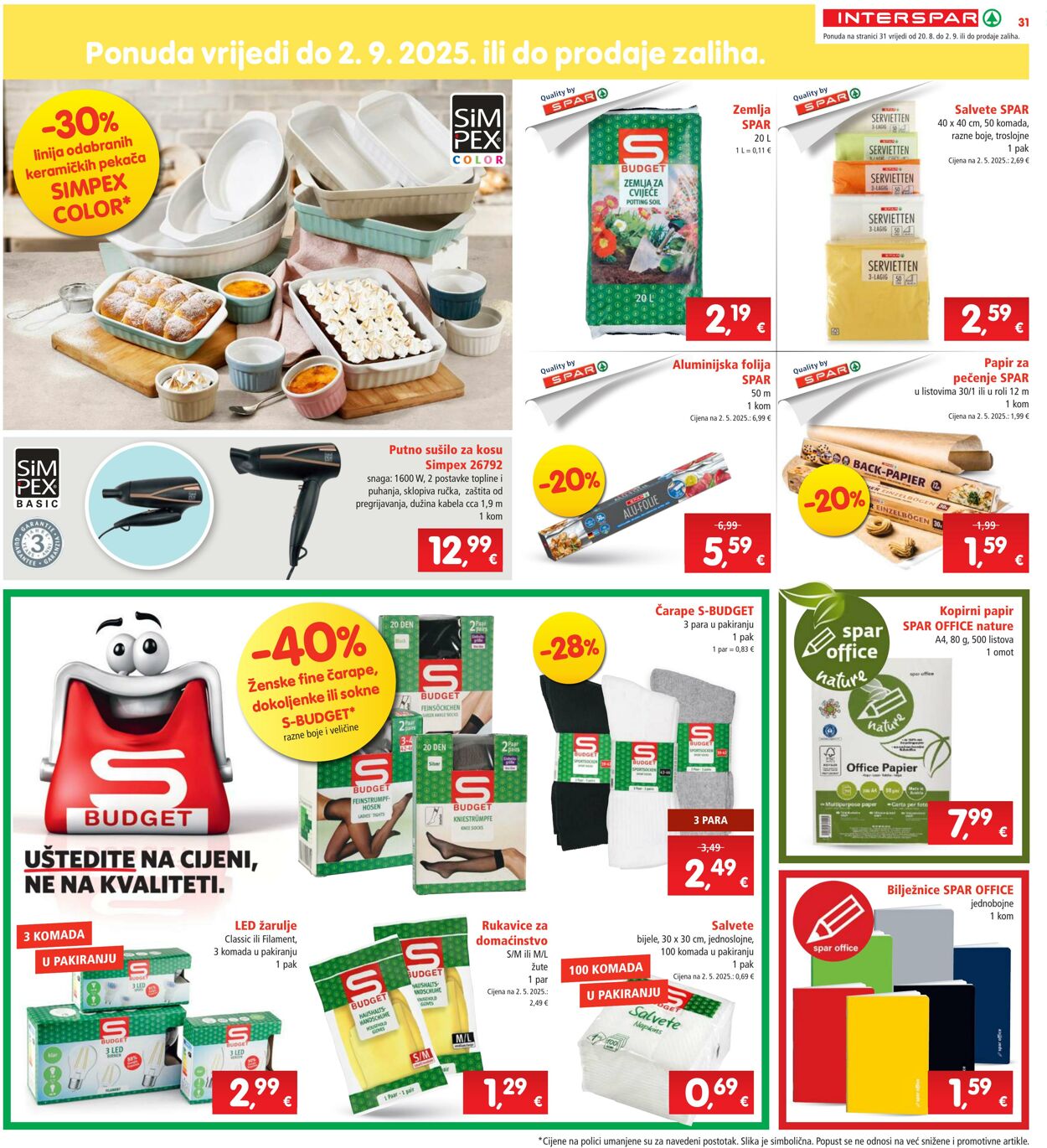 Katalog Spar 20.08.2025 - 26.08.2025