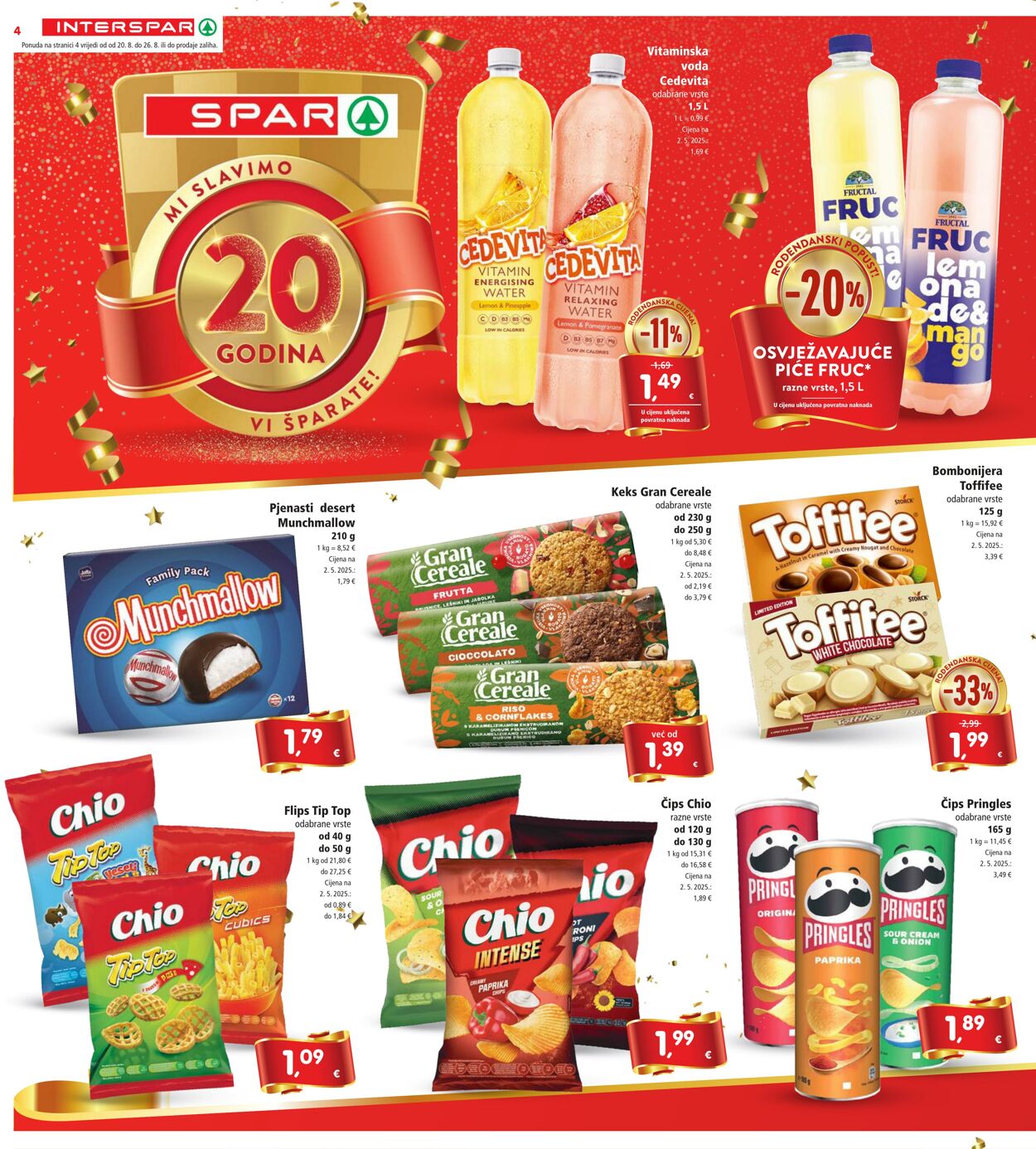 Katalog Spar 20.08.2025 - 26.08.2025