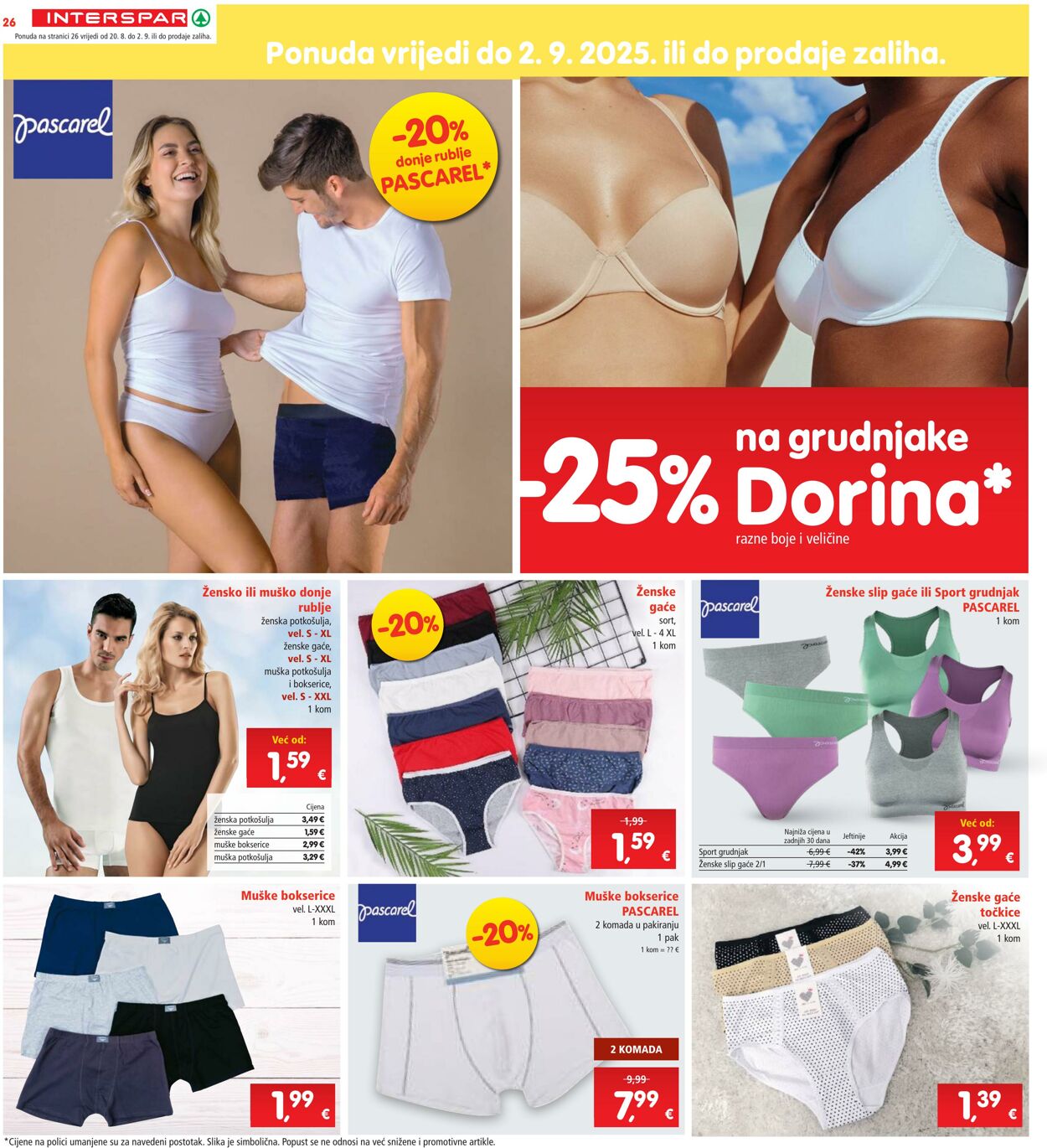 Katalog Spar 20.08.2025 - 26.08.2025