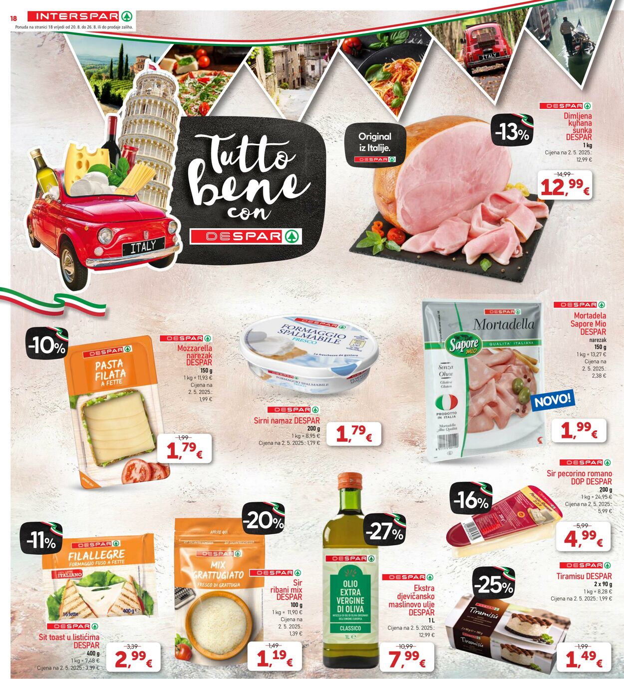Katalog Spar 20.08.2025 - 26.08.2025