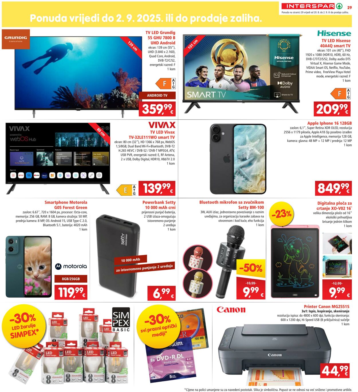 Katalog Spar 20.08.2025 - 26.08.2025