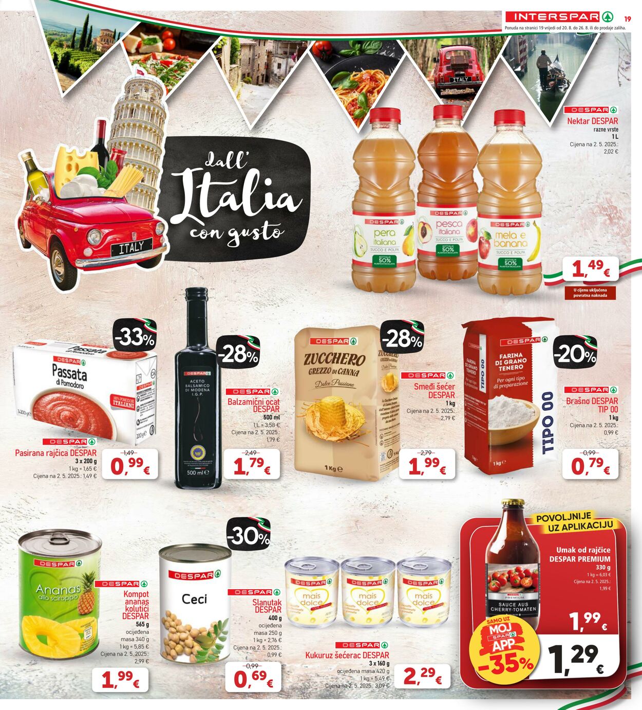 Katalog Spar 20.08.2025 - 26.08.2025