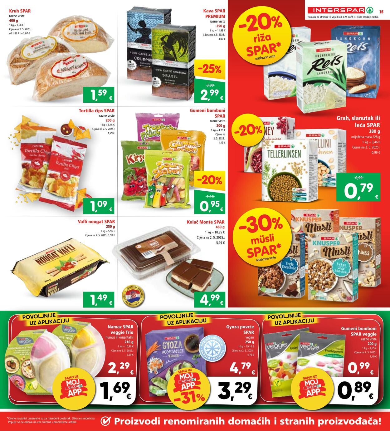 Katalog Spar 03.09.2025 - 09.09.2025