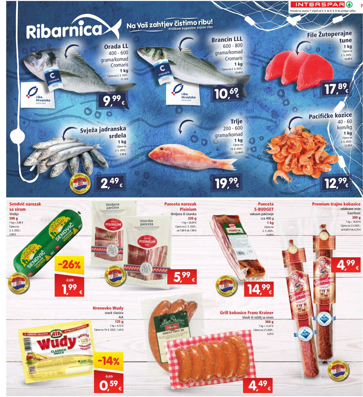 Katalog Spar 03.09.2025 - 09.09.2025