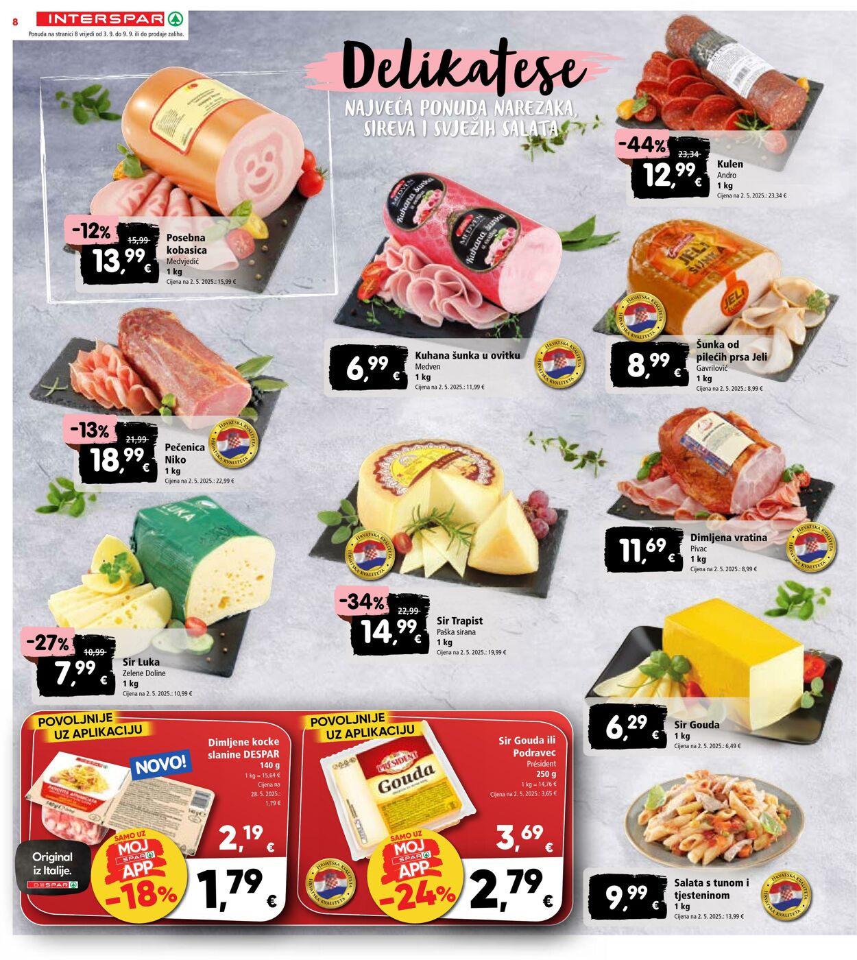 Katalog Spar 03.09.2025 - 09.09.2025