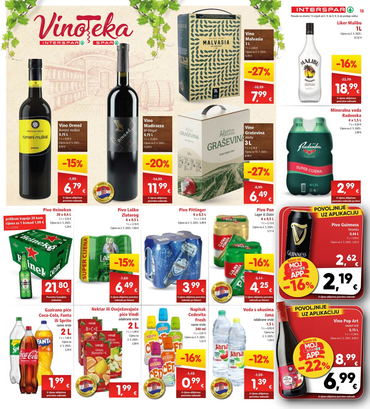 Katalog Spar 03.09.2025 - 09.09.2025