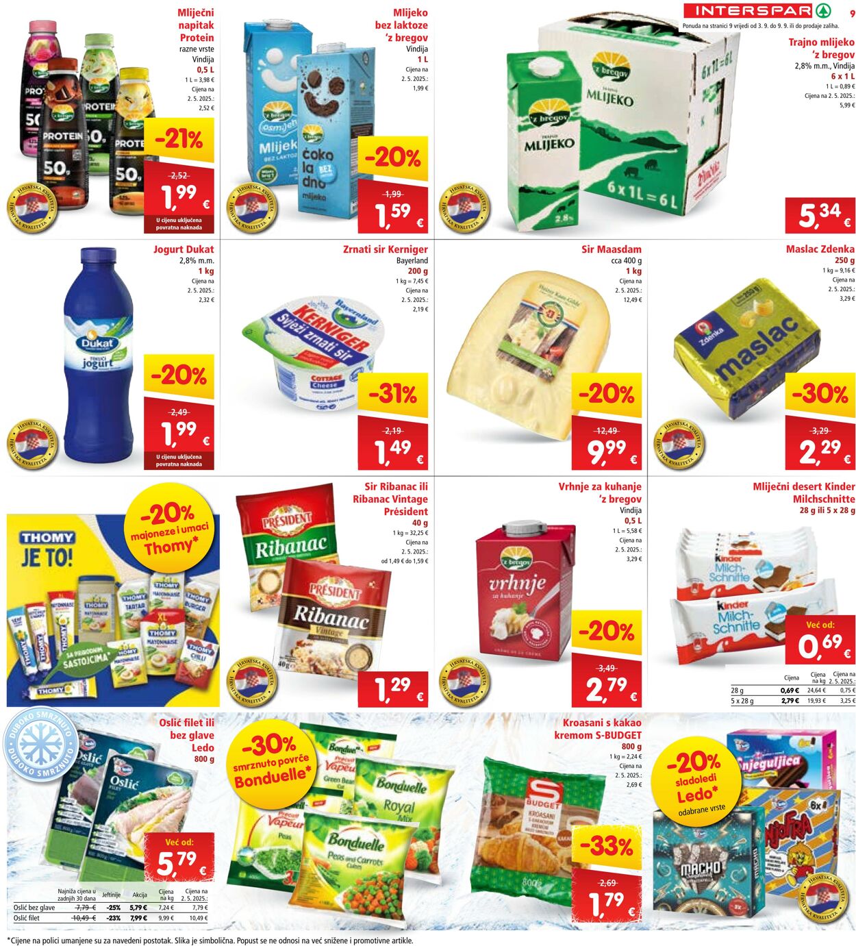 Katalog Spar 03.09.2025 - 09.09.2025