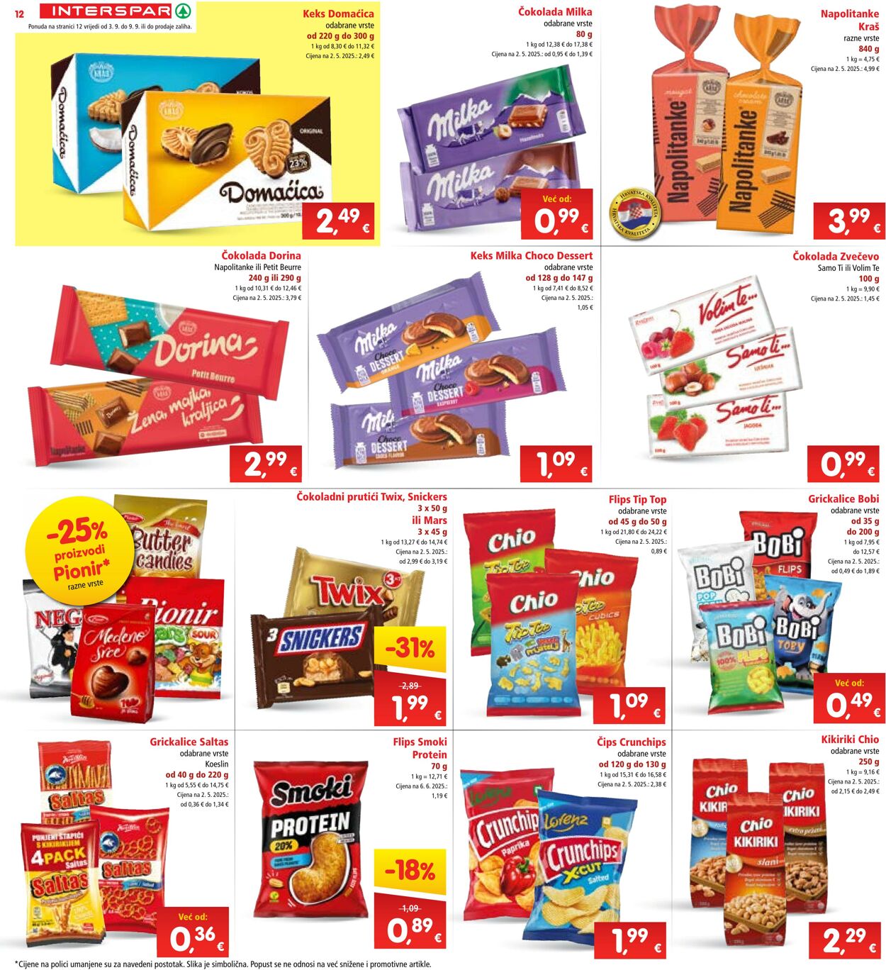 Katalog Spar 03.09.2025 - 09.09.2025