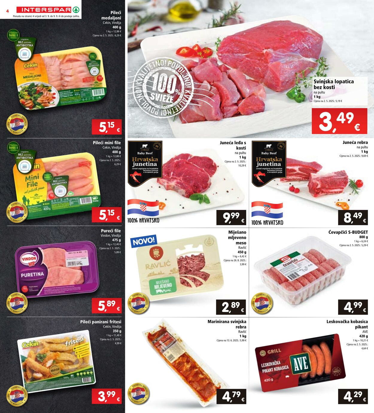 Katalog Spar 03.09.2025 - 09.09.2025
