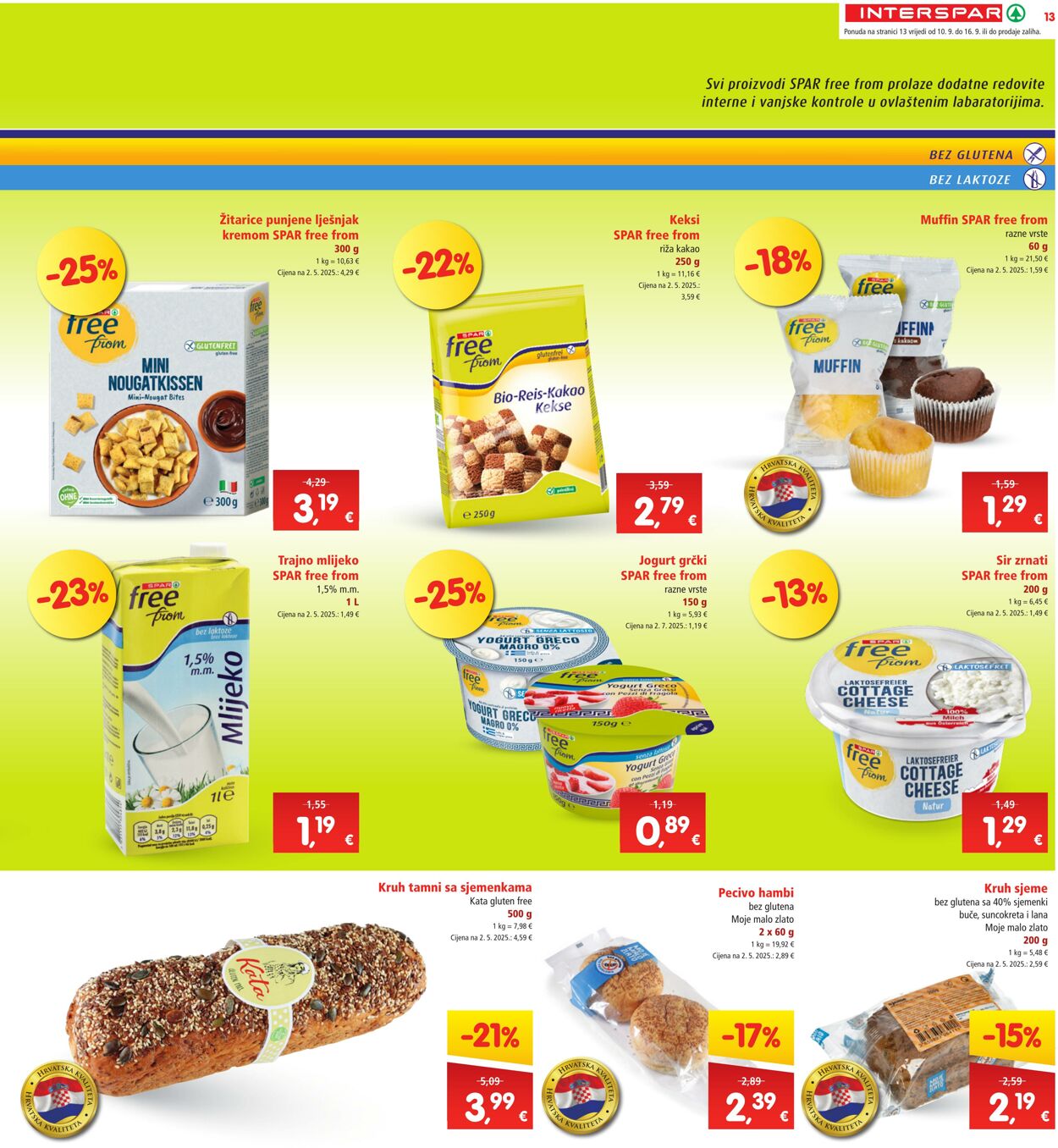 Katalog Spar 10.09.2025 - 16.09.2025