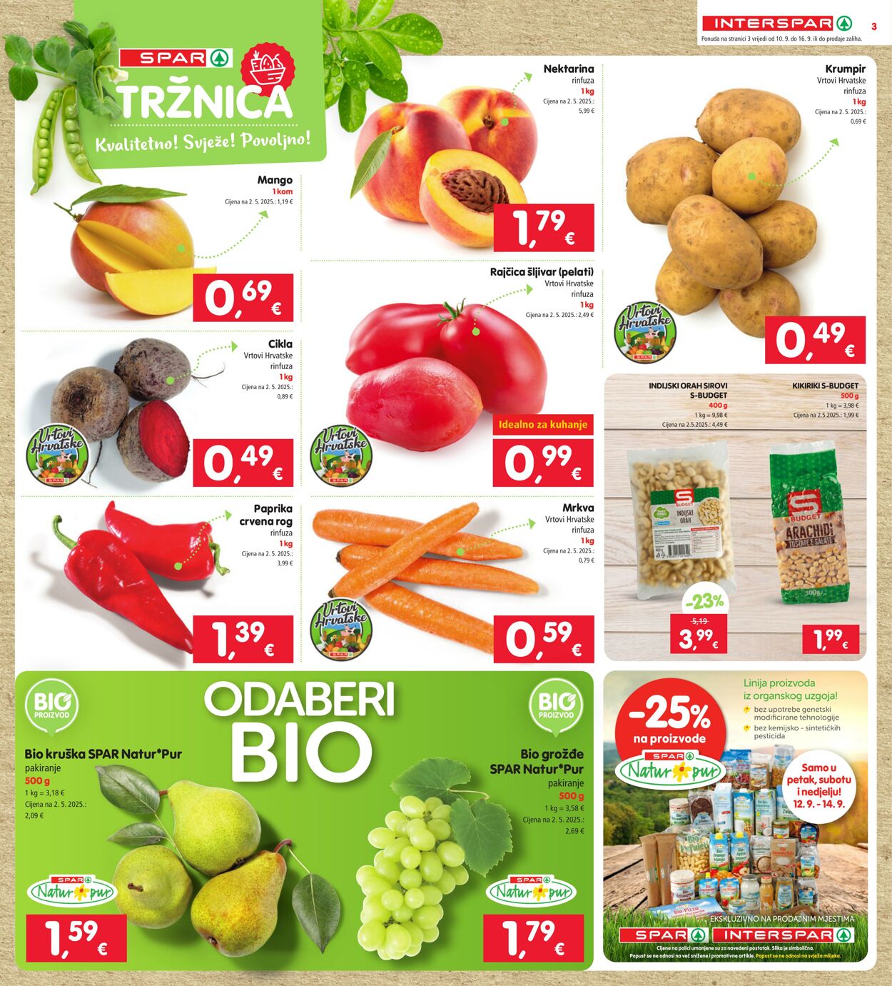 Katalog Spar 10.09.2025 - 16.09.2025