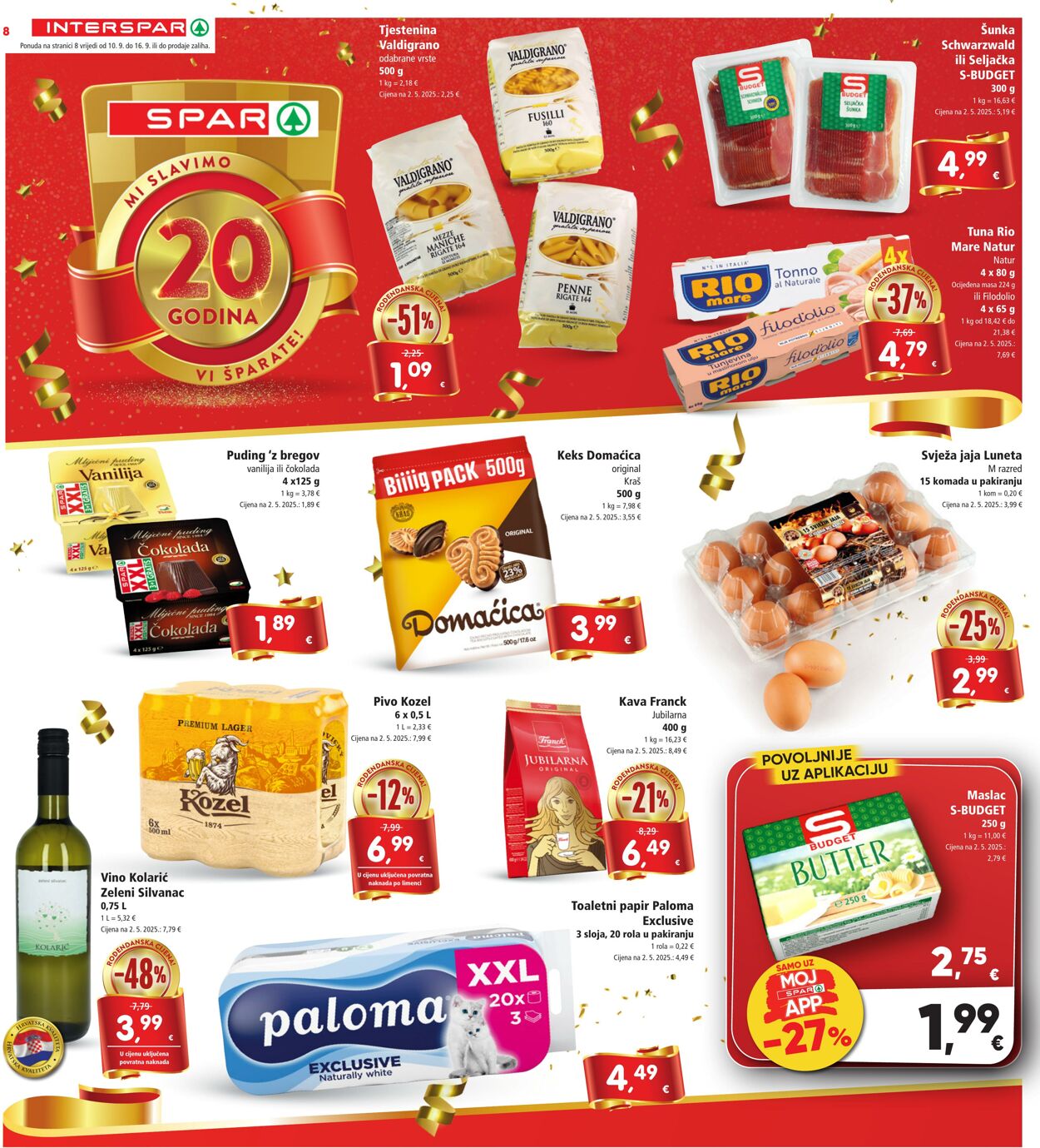 Katalog Spar 10.09.2025 - 16.09.2025