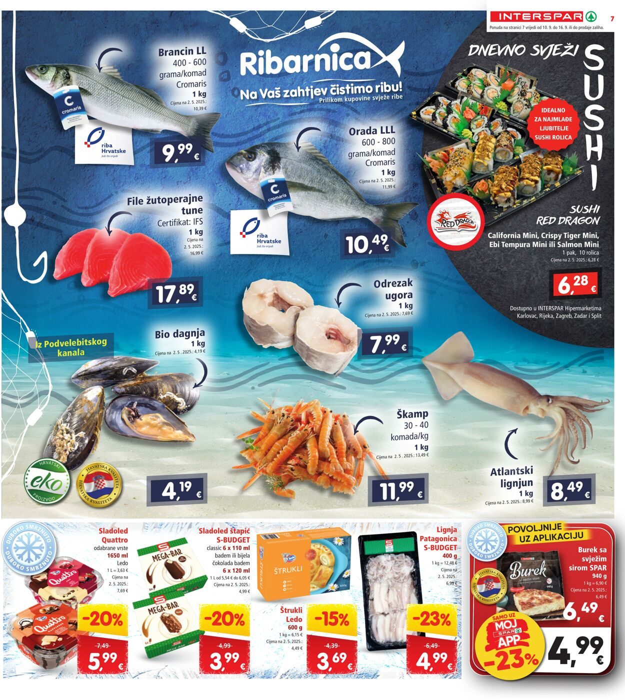 Katalog Spar 10.09.2025 - 16.09.2025