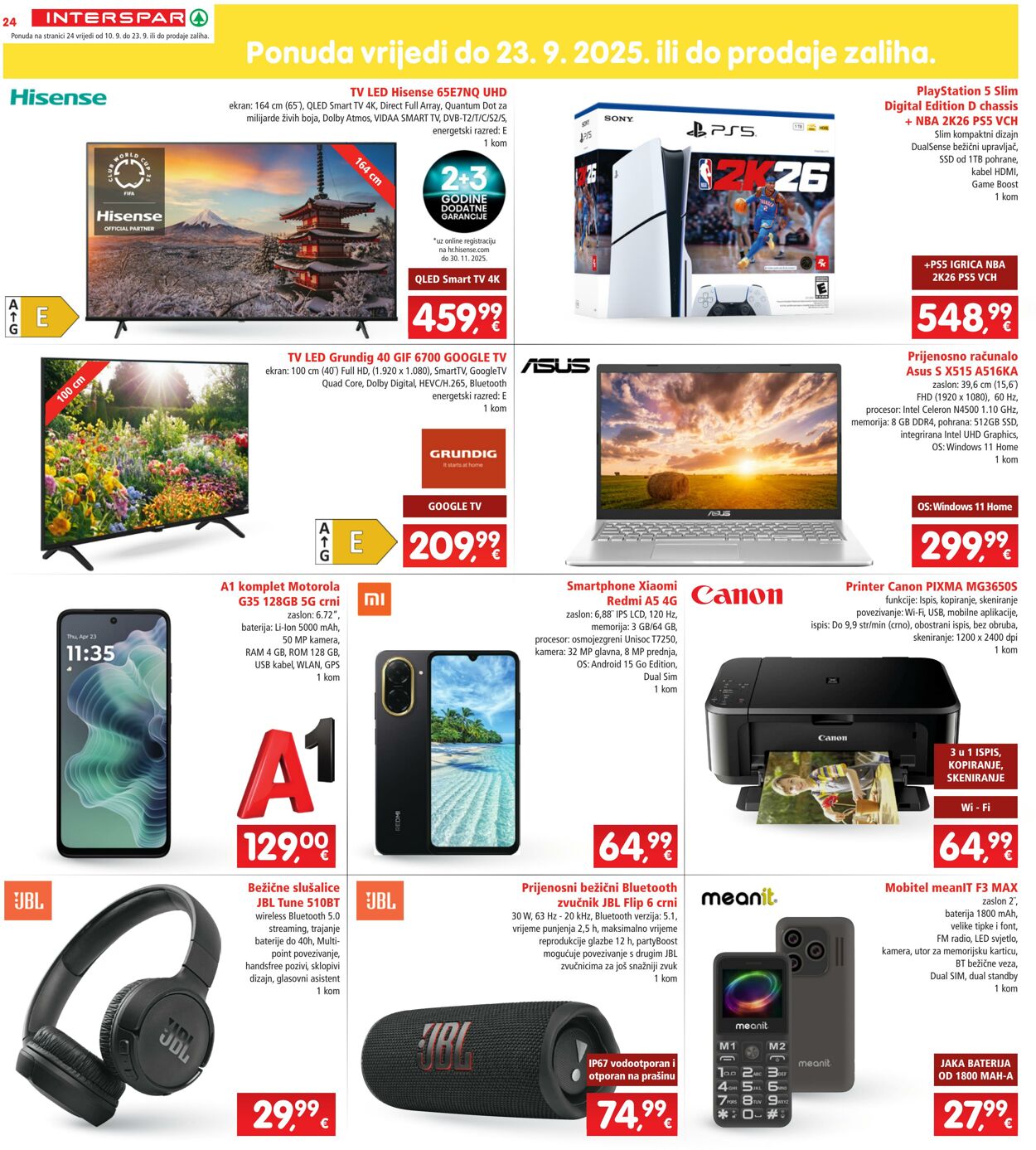 Katalog Spar 10.09.2025 - 16.09.2025