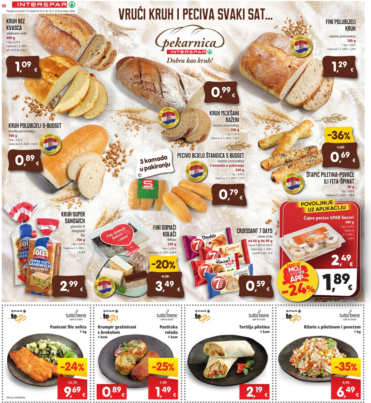 Katalog Spar 10.09.2025 - 16.09.2025