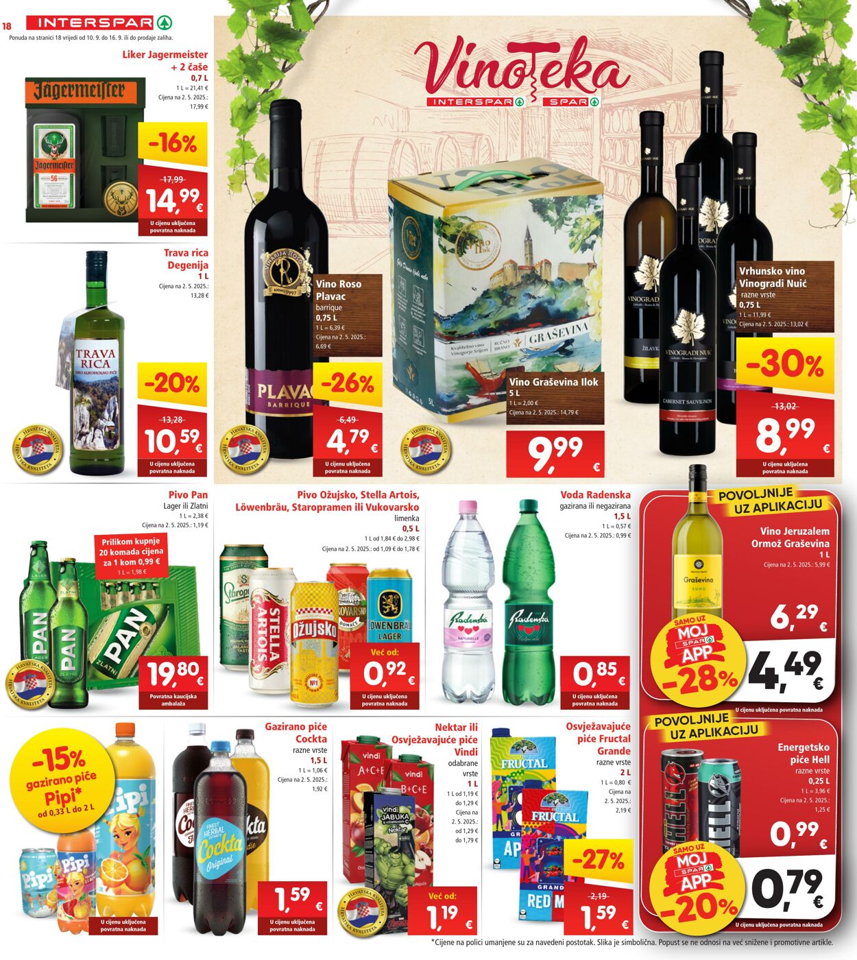 Katalog Spar 10.09.2025 - 16.09.2025