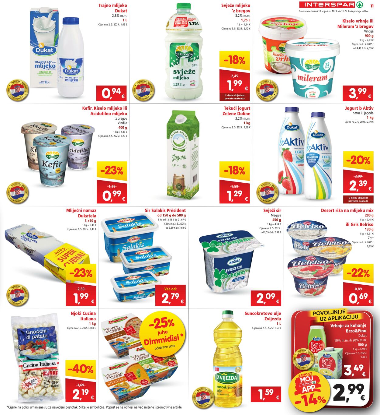 Katalog Spar 10.09.2025 - 16.09.2025