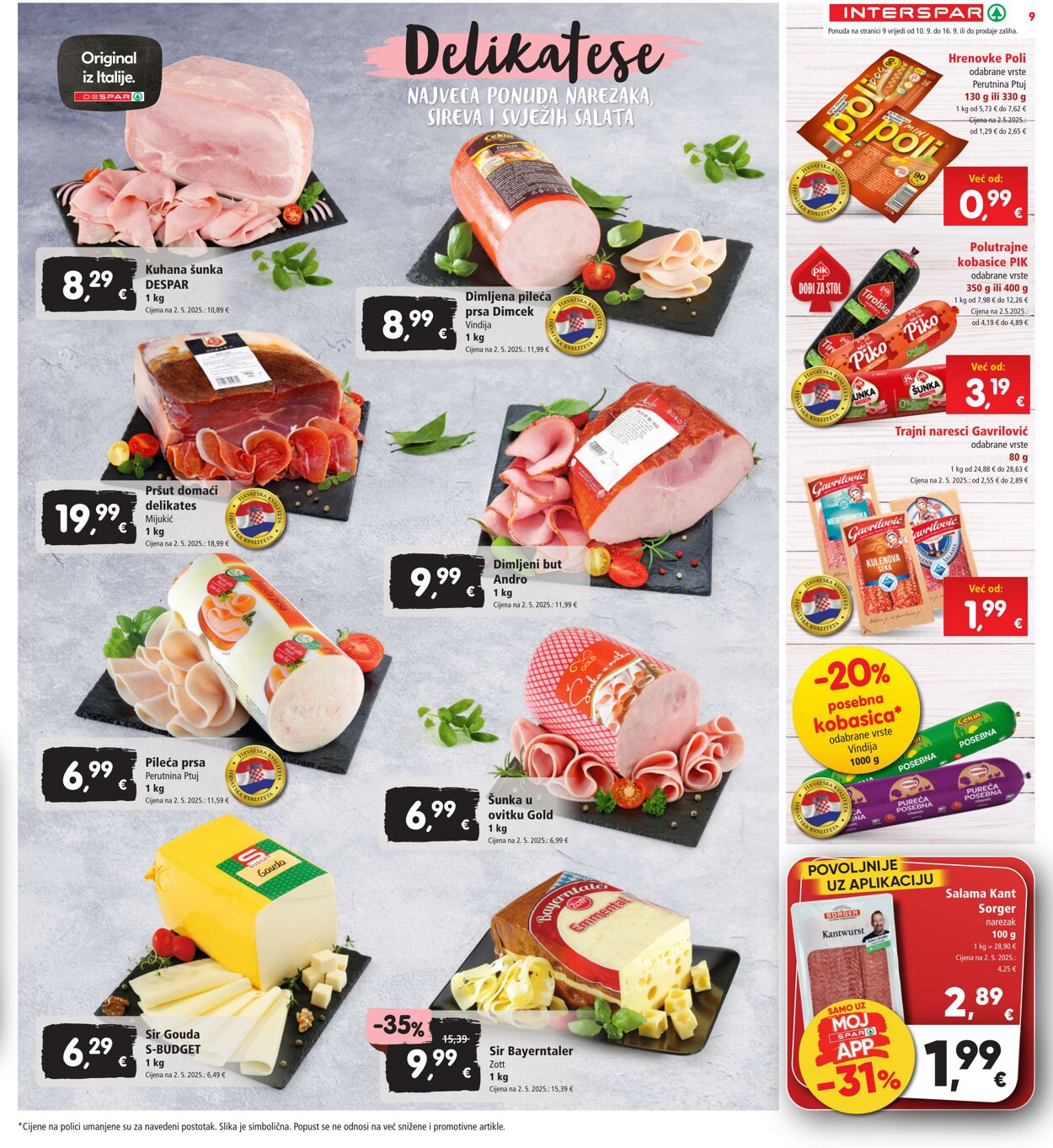 Katalog Spar 10.09.2025 - 16.09.2025