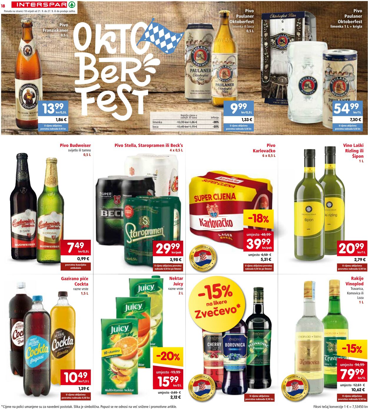 Katalog Spar 21.09.2022 - 04.10.2022