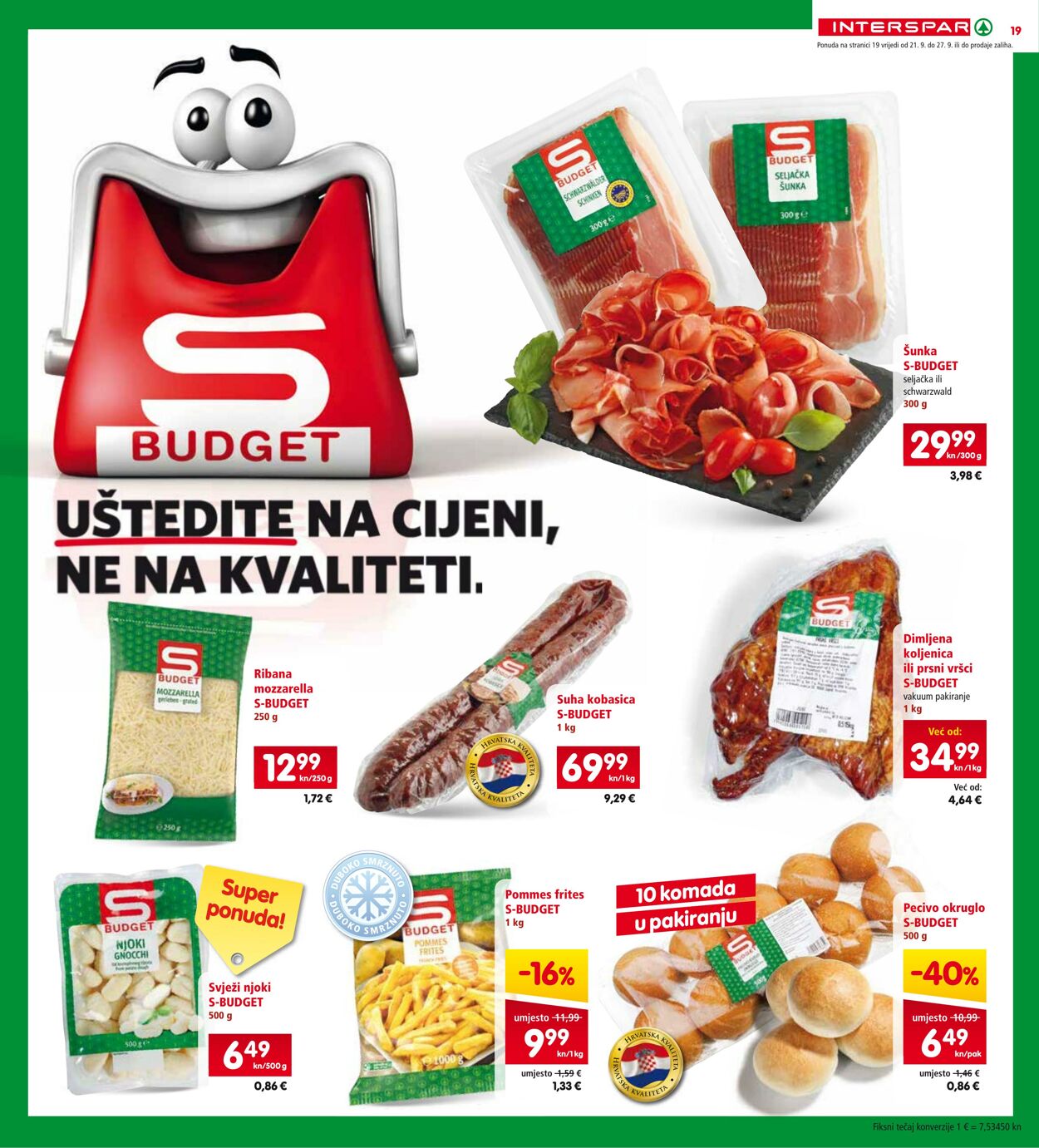 Katalog Spar 21.09.2022 - 04.10.2022