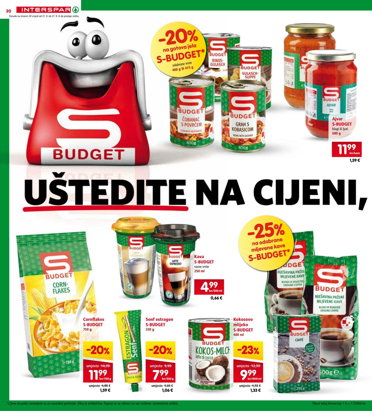 Katalog Spar 21.09.2022 - 04.10.2022