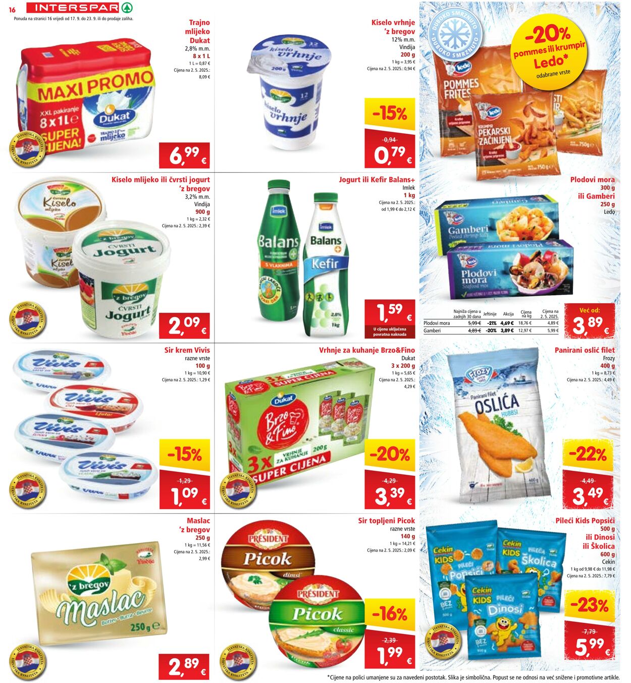 Katalog Spar 17.09.2025 - 23.09.2025