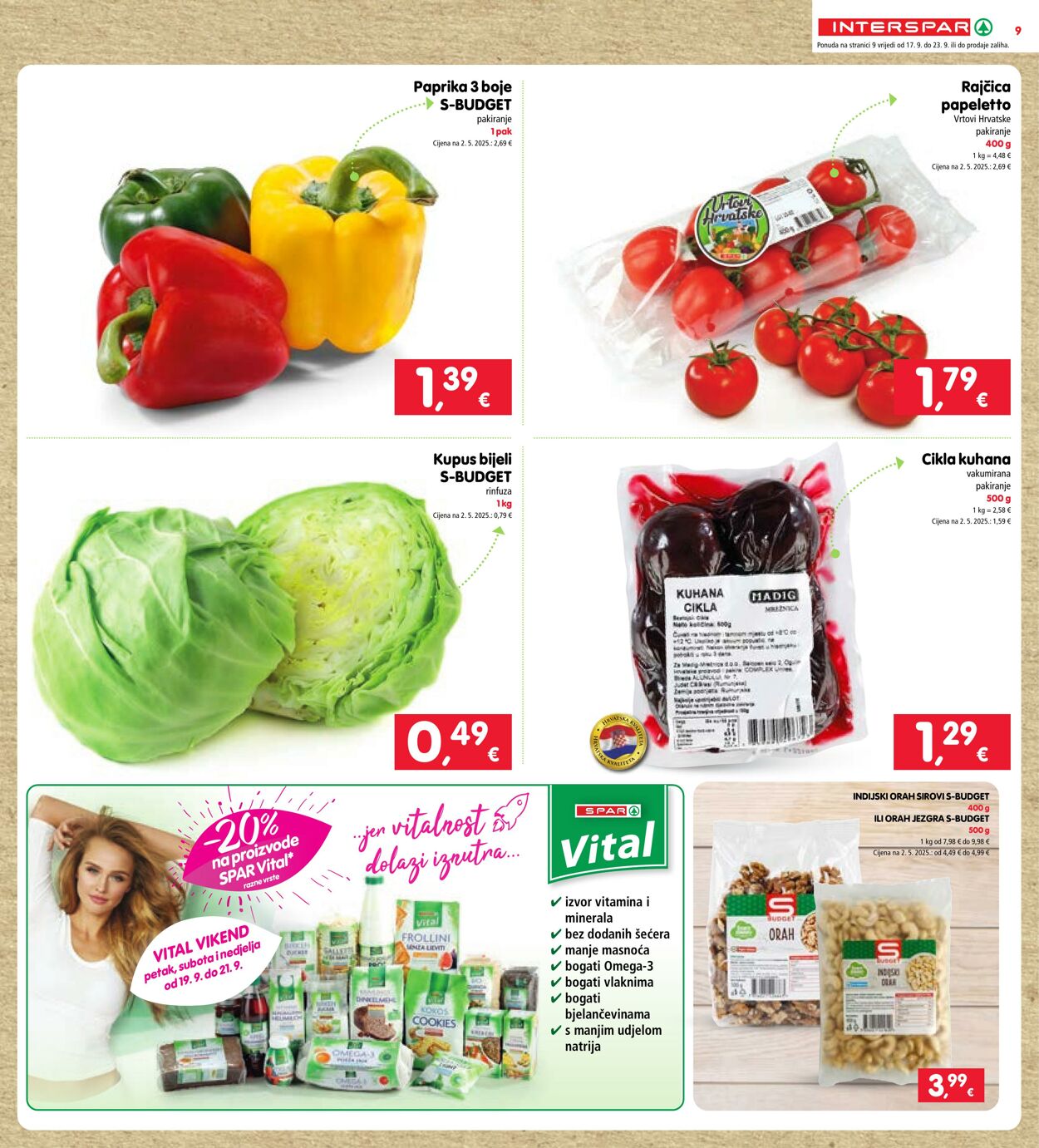 Katalog Spar 17.09.2025 - 23.09.2025