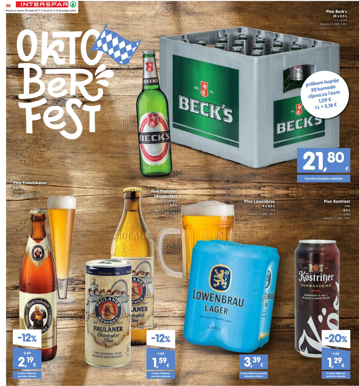 Katalog Spar 17.09.2025 - 23.09.2025