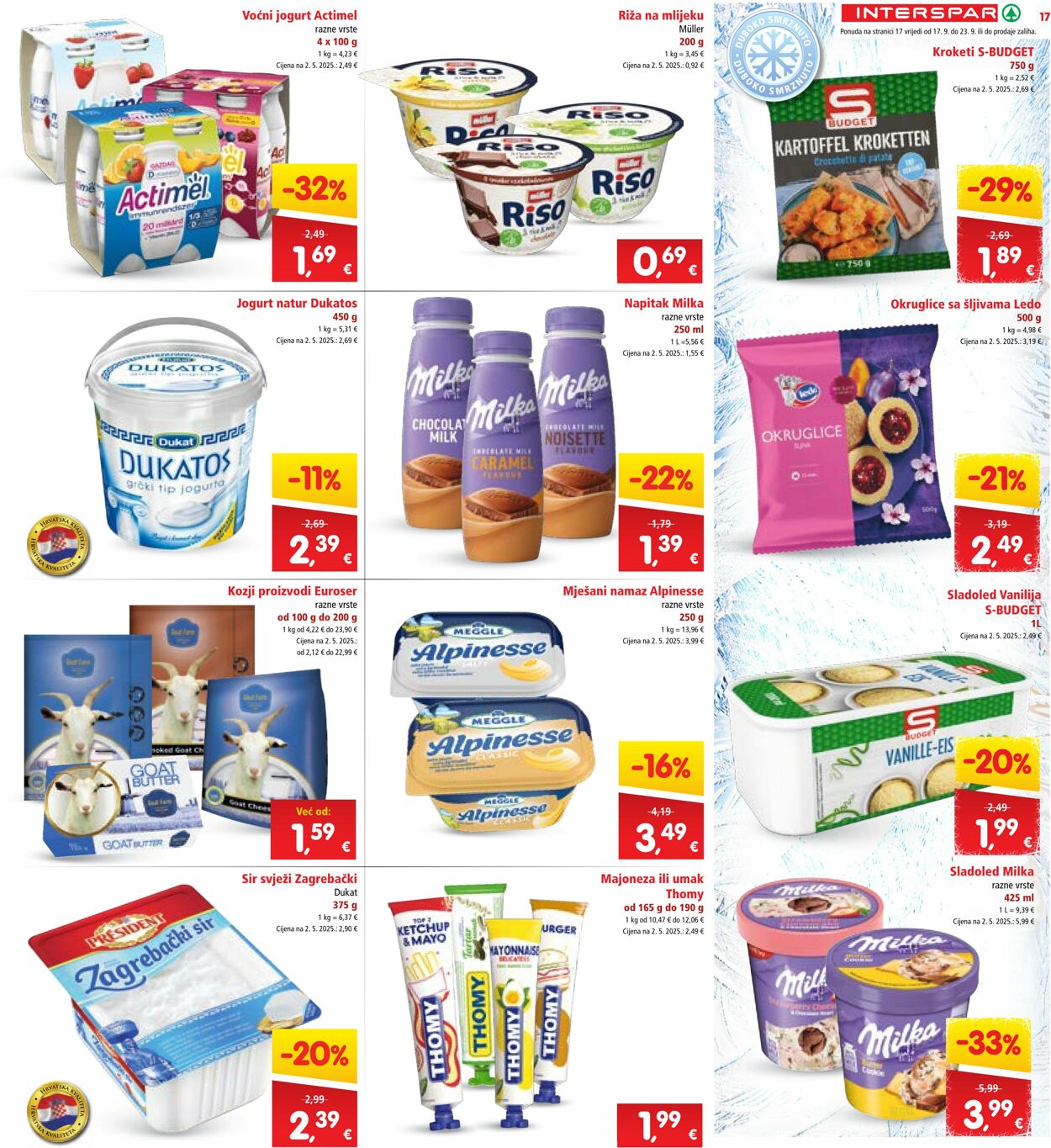 Katalog Spar 17.09.2025 - 23.09.2025