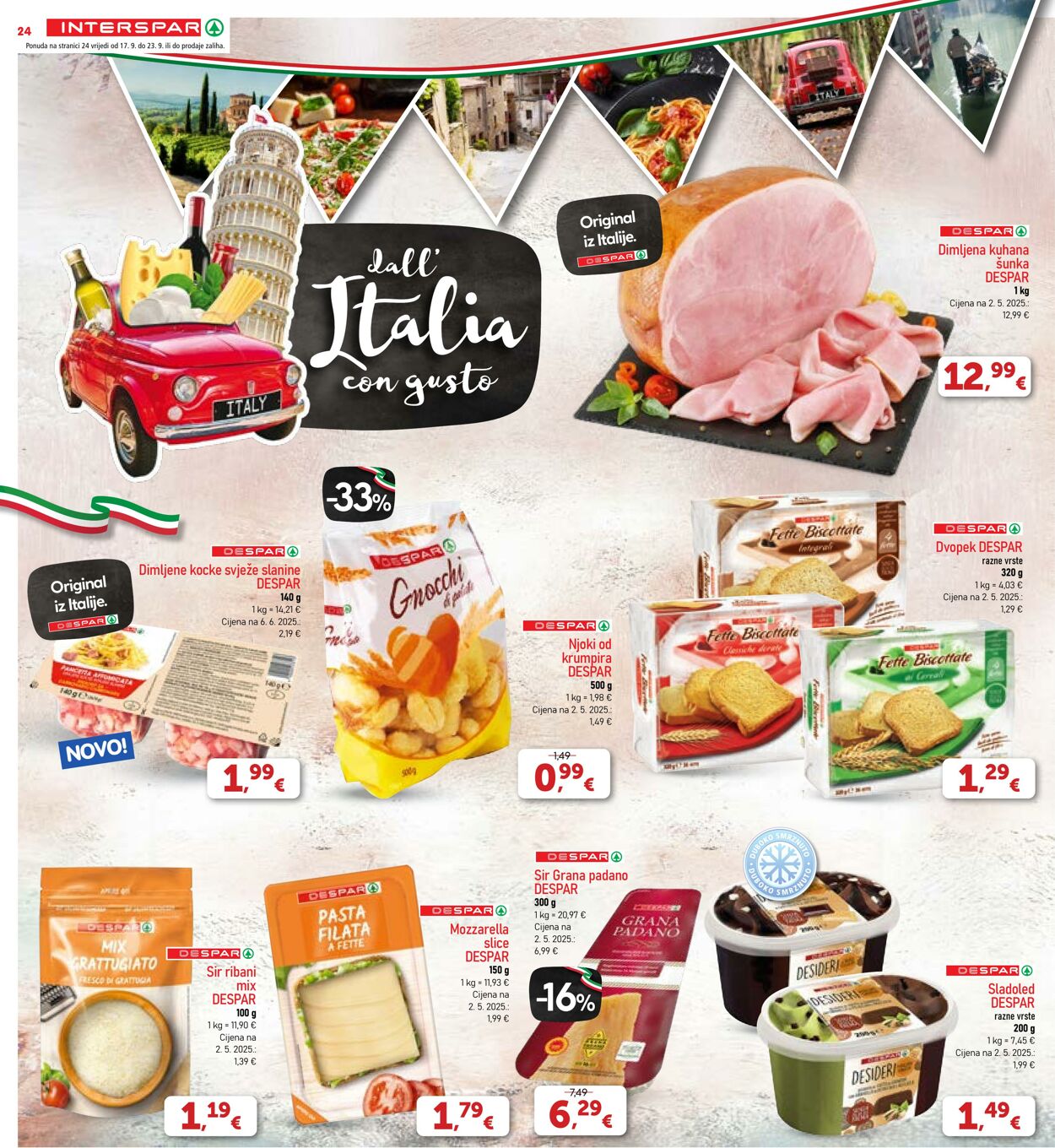 Katalog Spar 17.09.2025 - 23.09.2025
