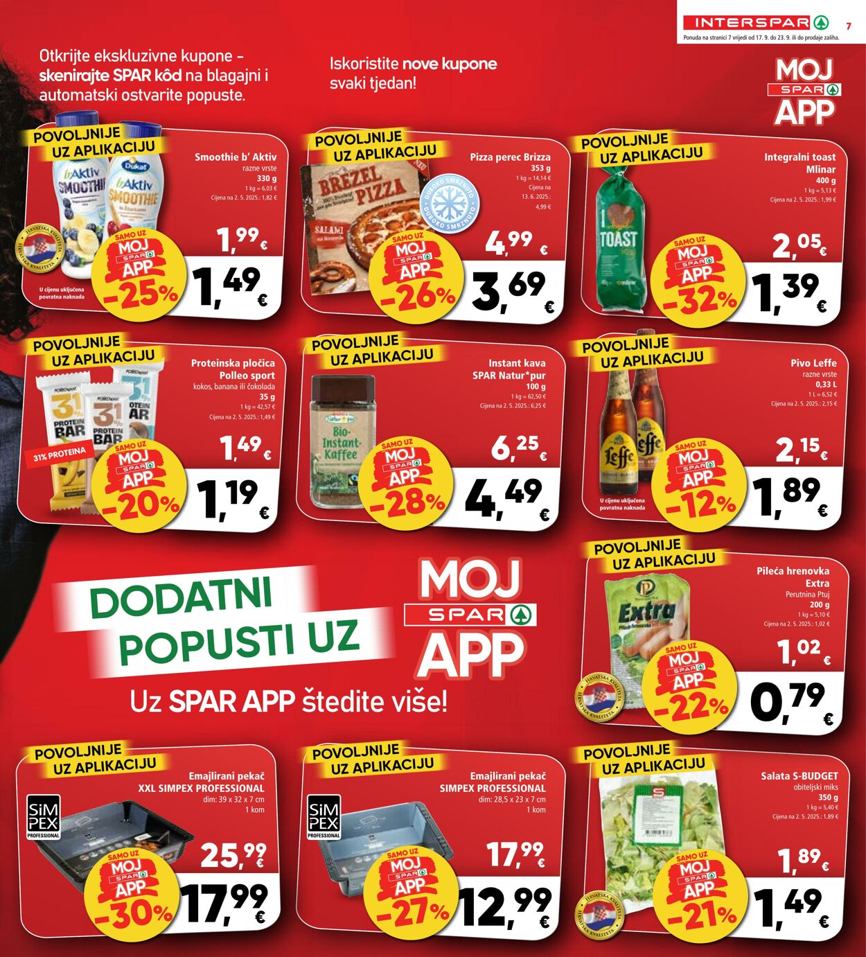 Katalog Spar 17.09.2025 - 23.09.2025