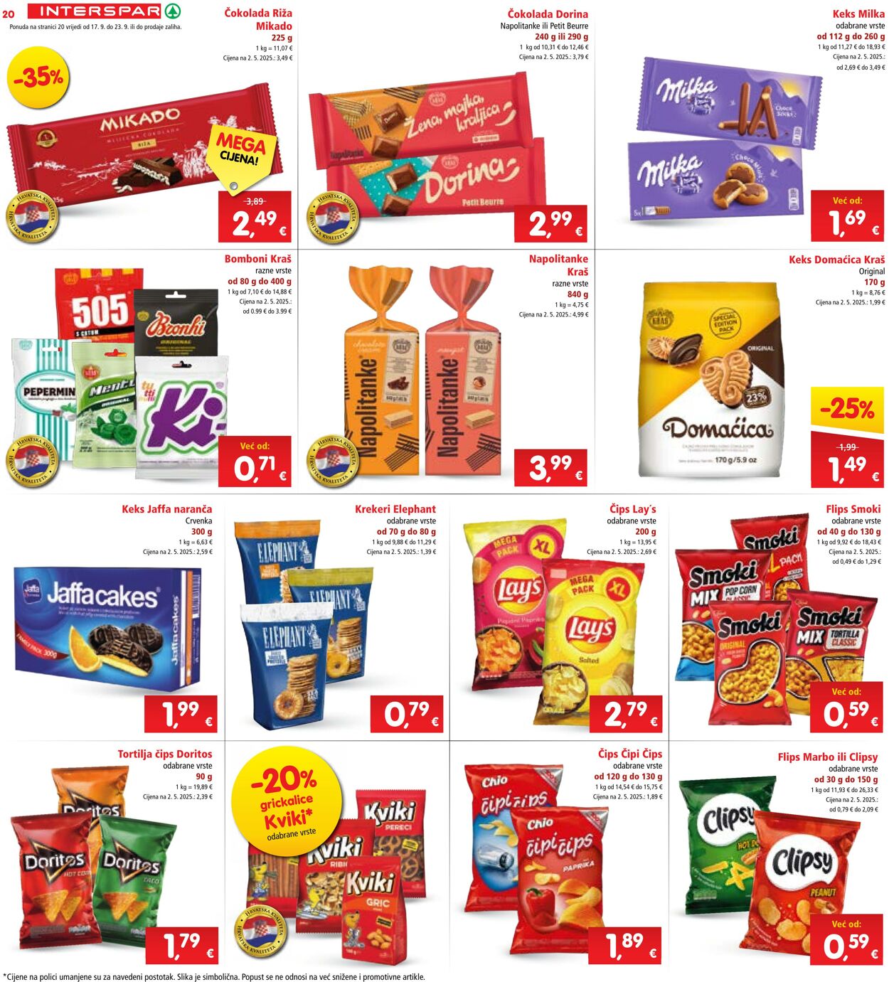 Katalog Spar 17.09.2025 - 23.09.2025