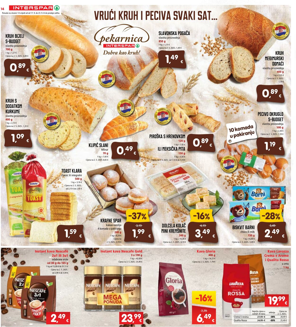 Katalog Spar 17.09.2025 - 23.09.2025