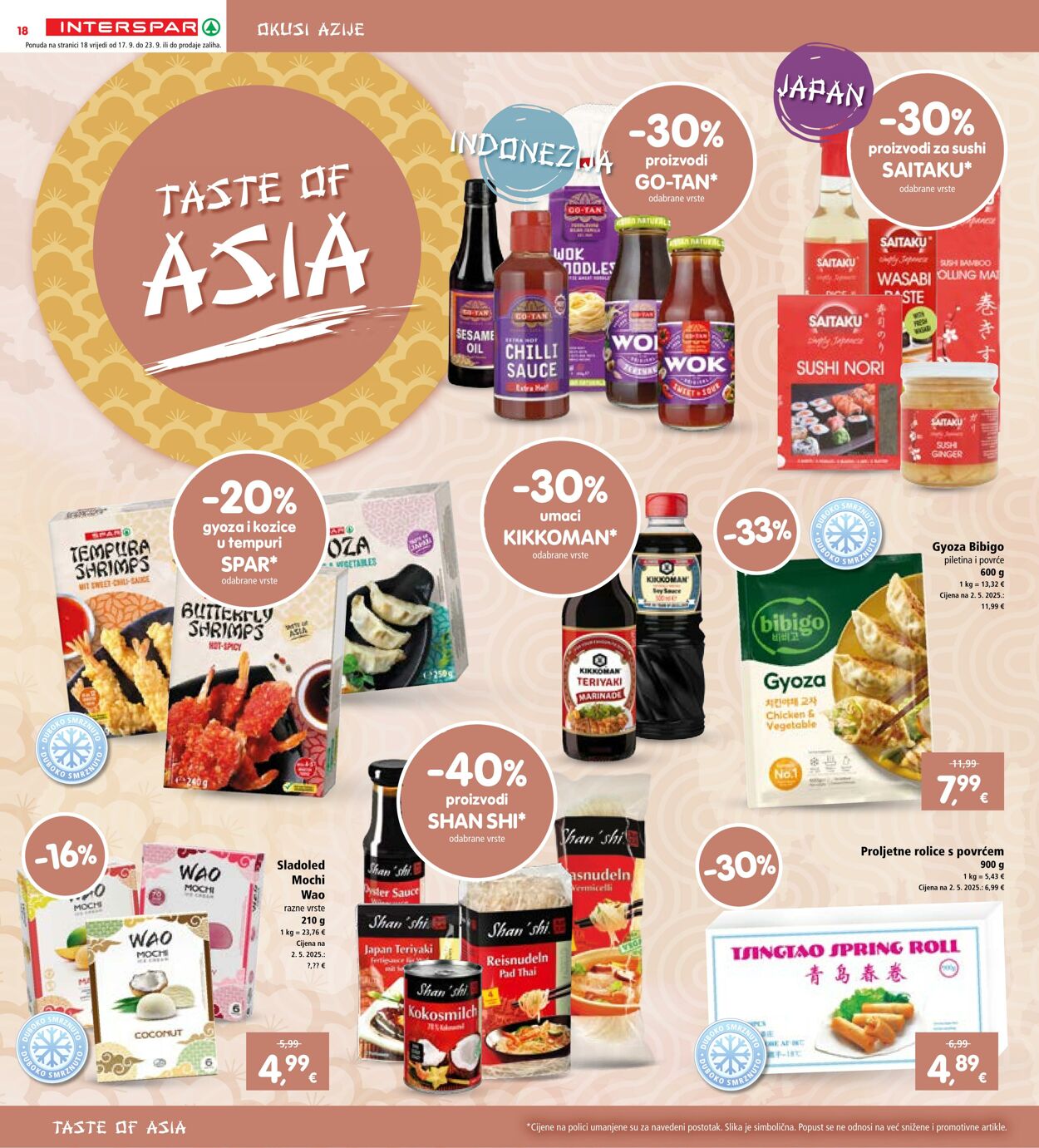 Katalog Spar 17.09.2025 - 23.09.2025
