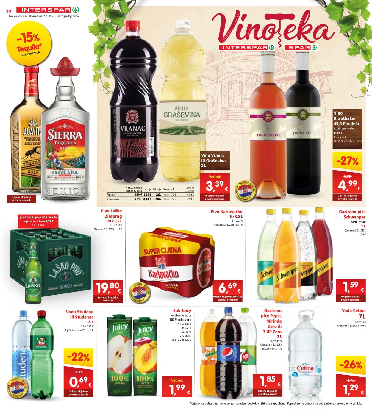 Katalog Spar 17.09.2025 - 23.09.2025