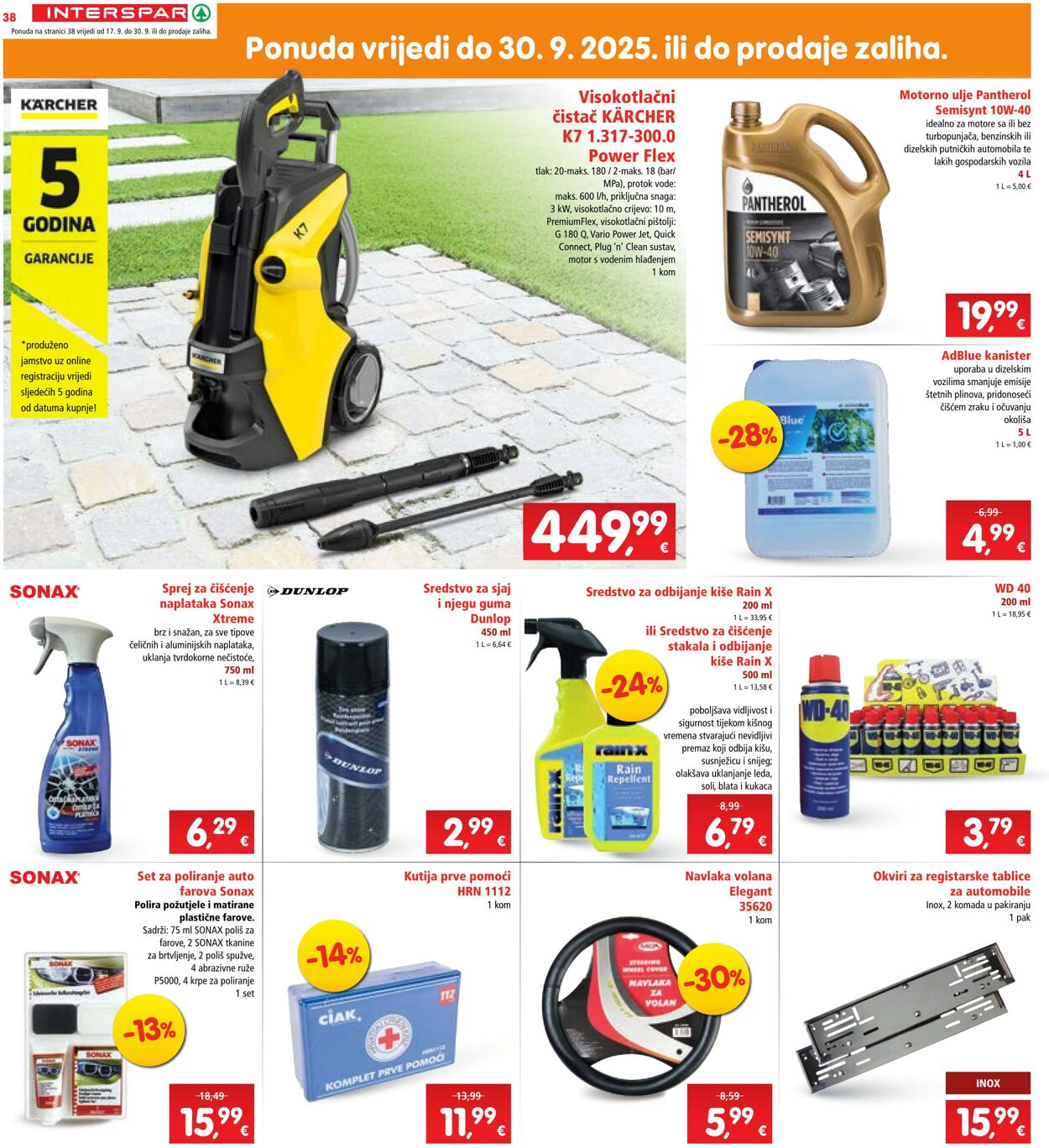 Katalog Spar 17.09.2025 - 23.09.2025
