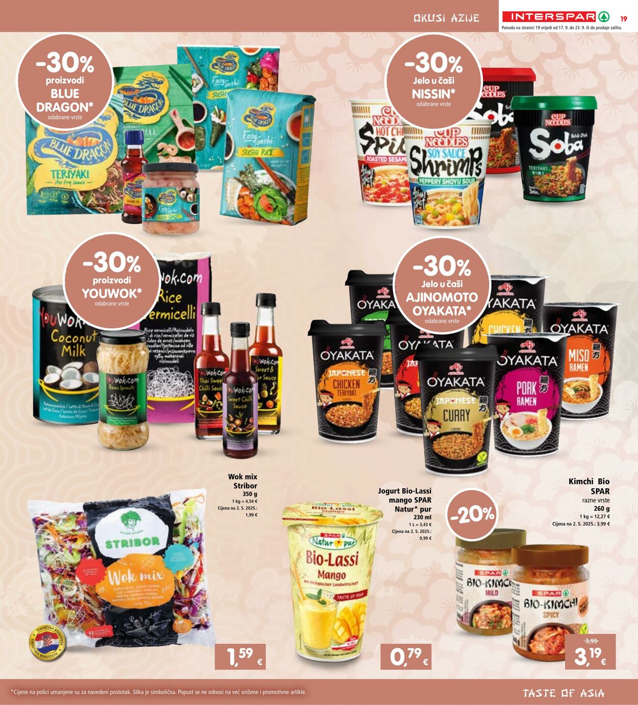 Katalog Spar 17.09.2025 - 23.09.2025