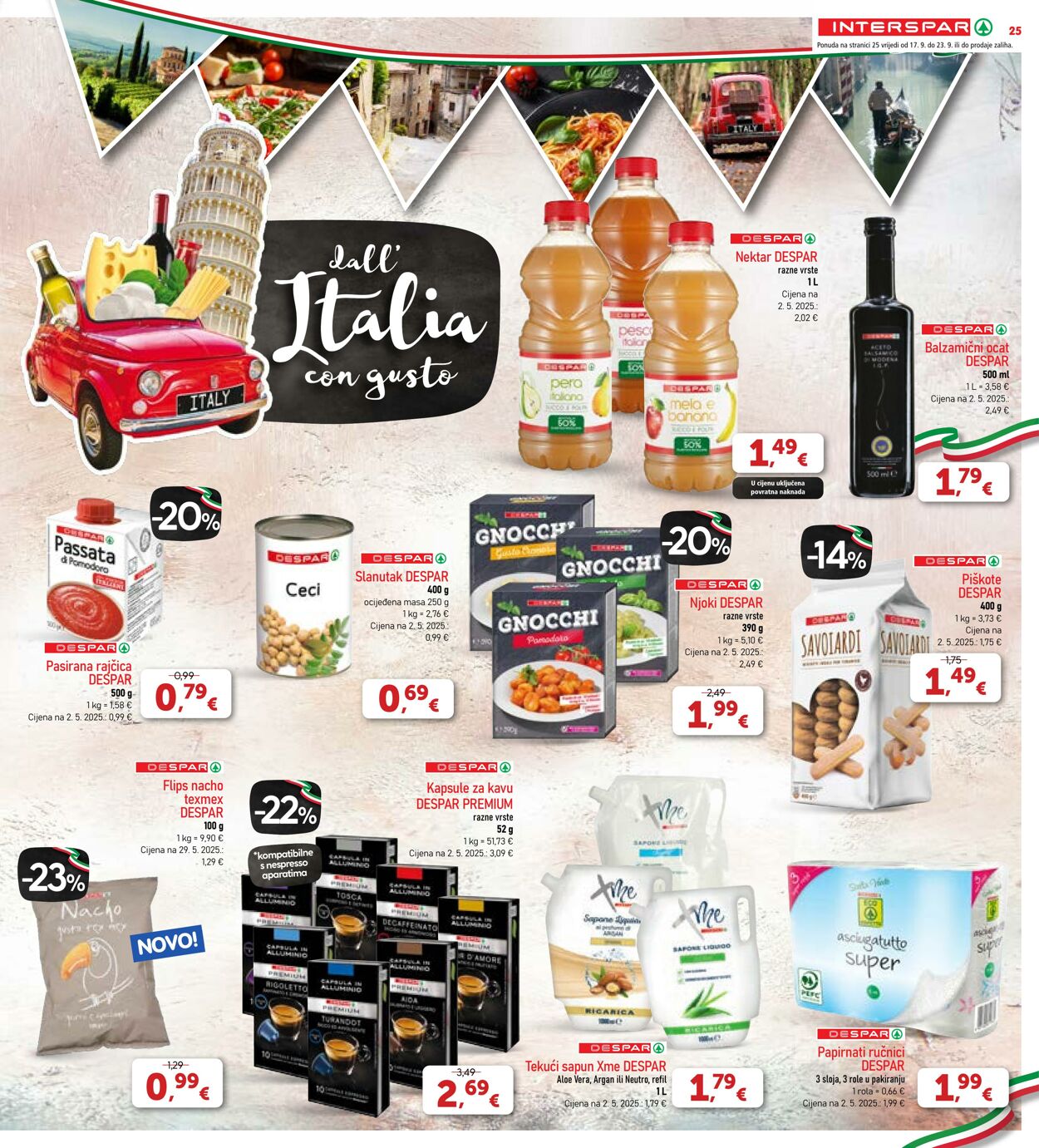 Katalog Spar 17.09.2025 - 23.09.2025