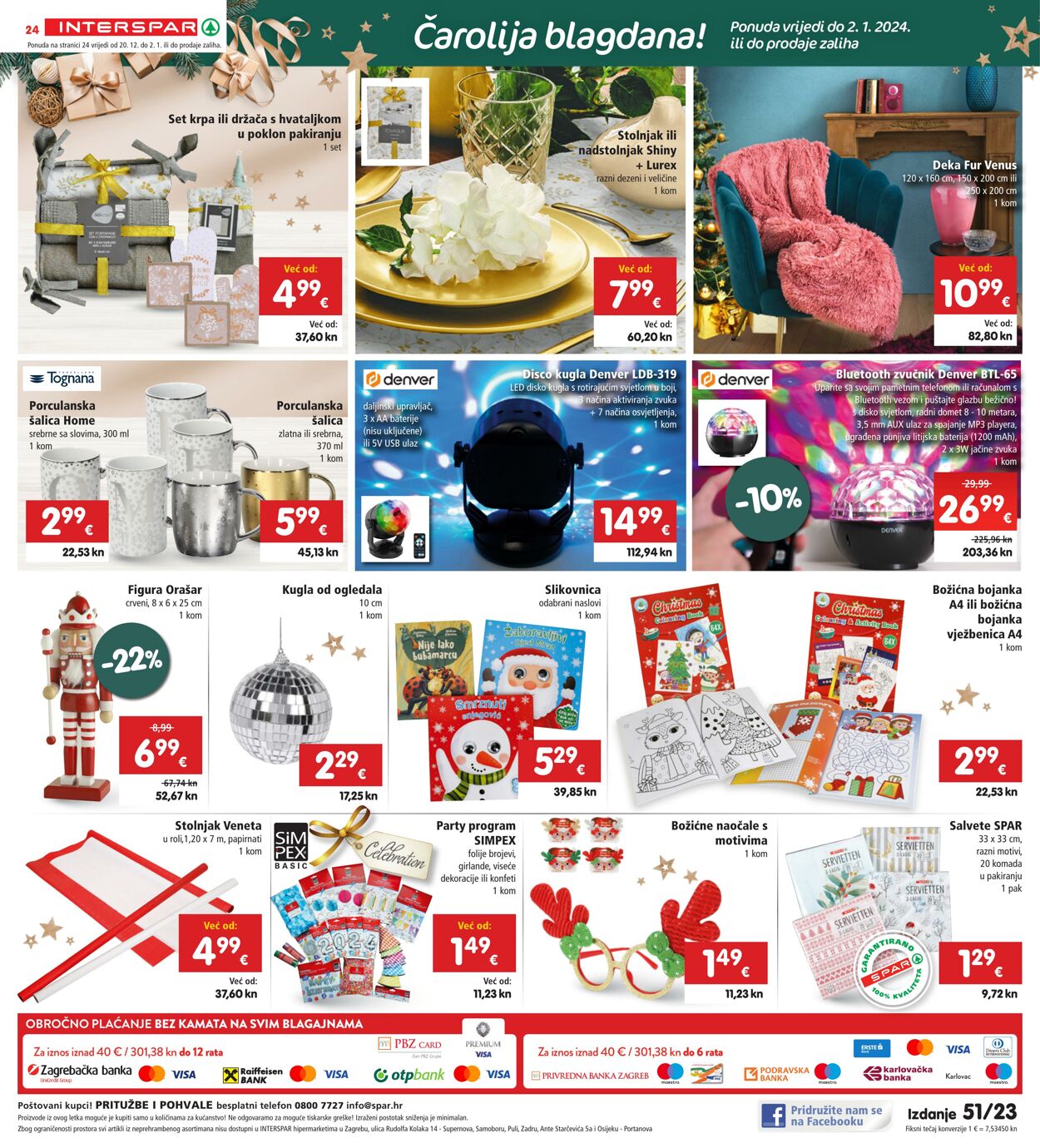 Katalog Interspar 20.12.2023 - 24.12.2023