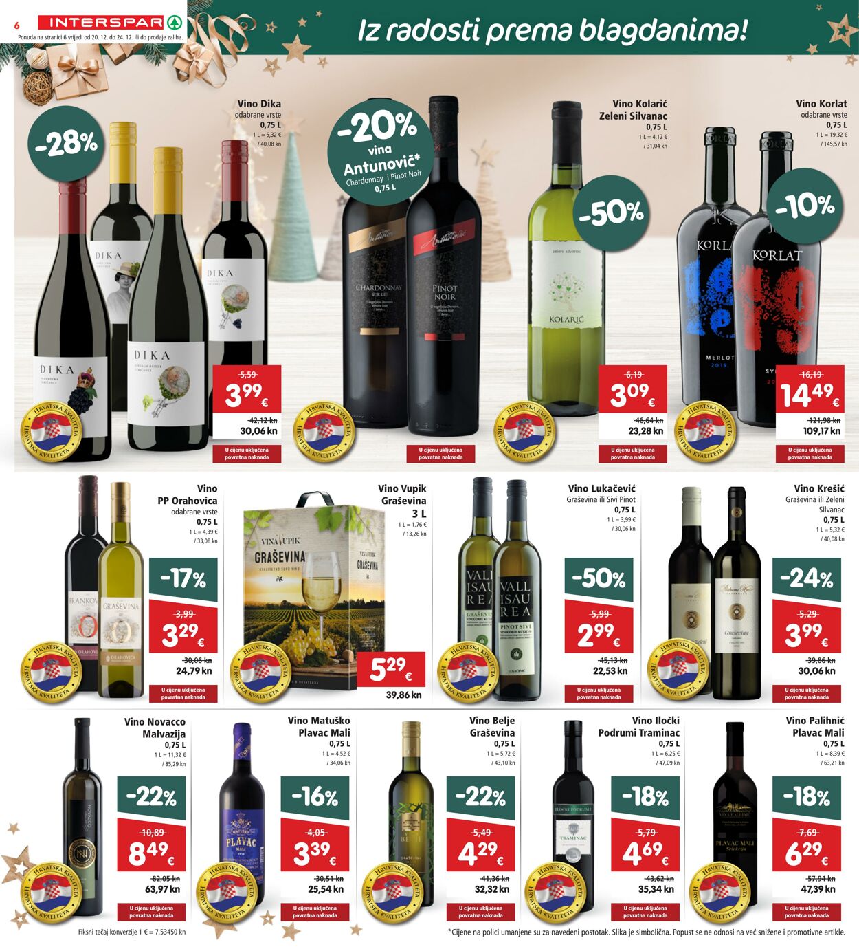 Katalog Interspar 20.12.2023 - 24.12.2023