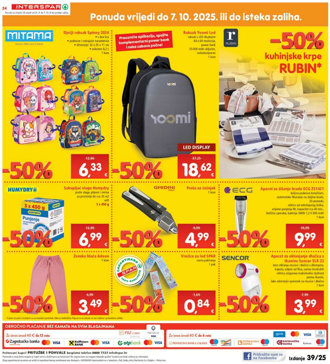 Katalog Spar 24.09.2025 - 30.09.2025