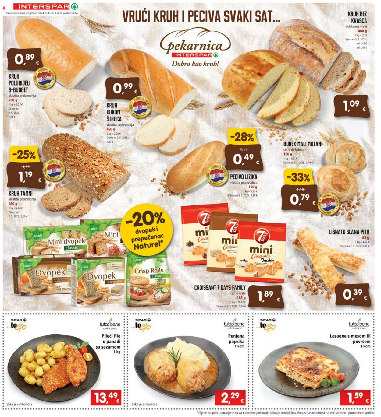 Katalog Spar 24.09.2025 - 30.09.2025